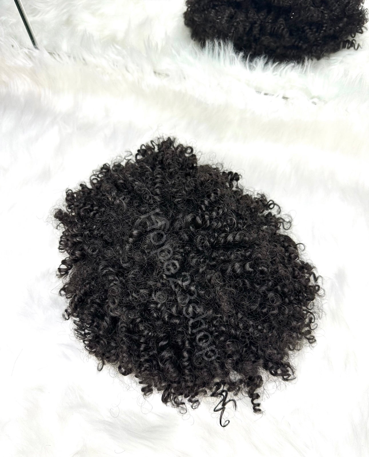 Chignon afro