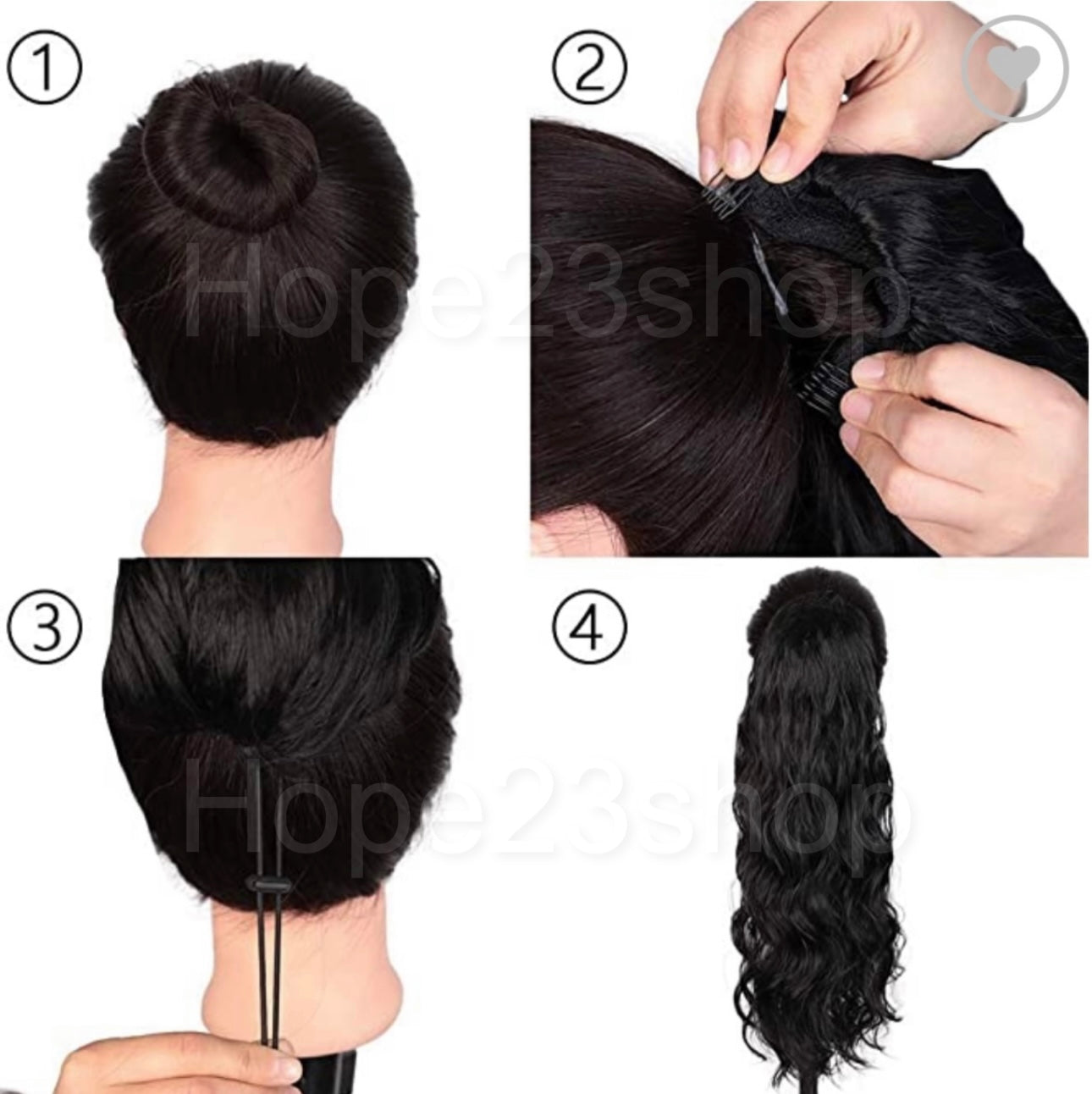 Riccio ondulato 90cm