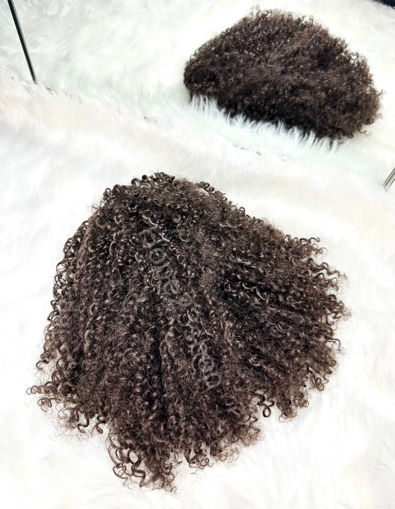 Chignon afro