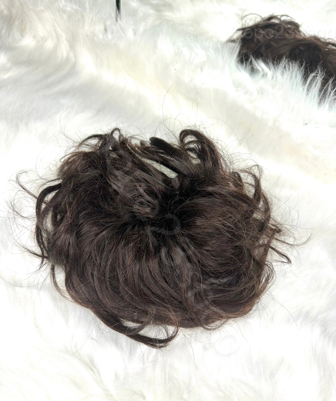 Codino chignon riccio