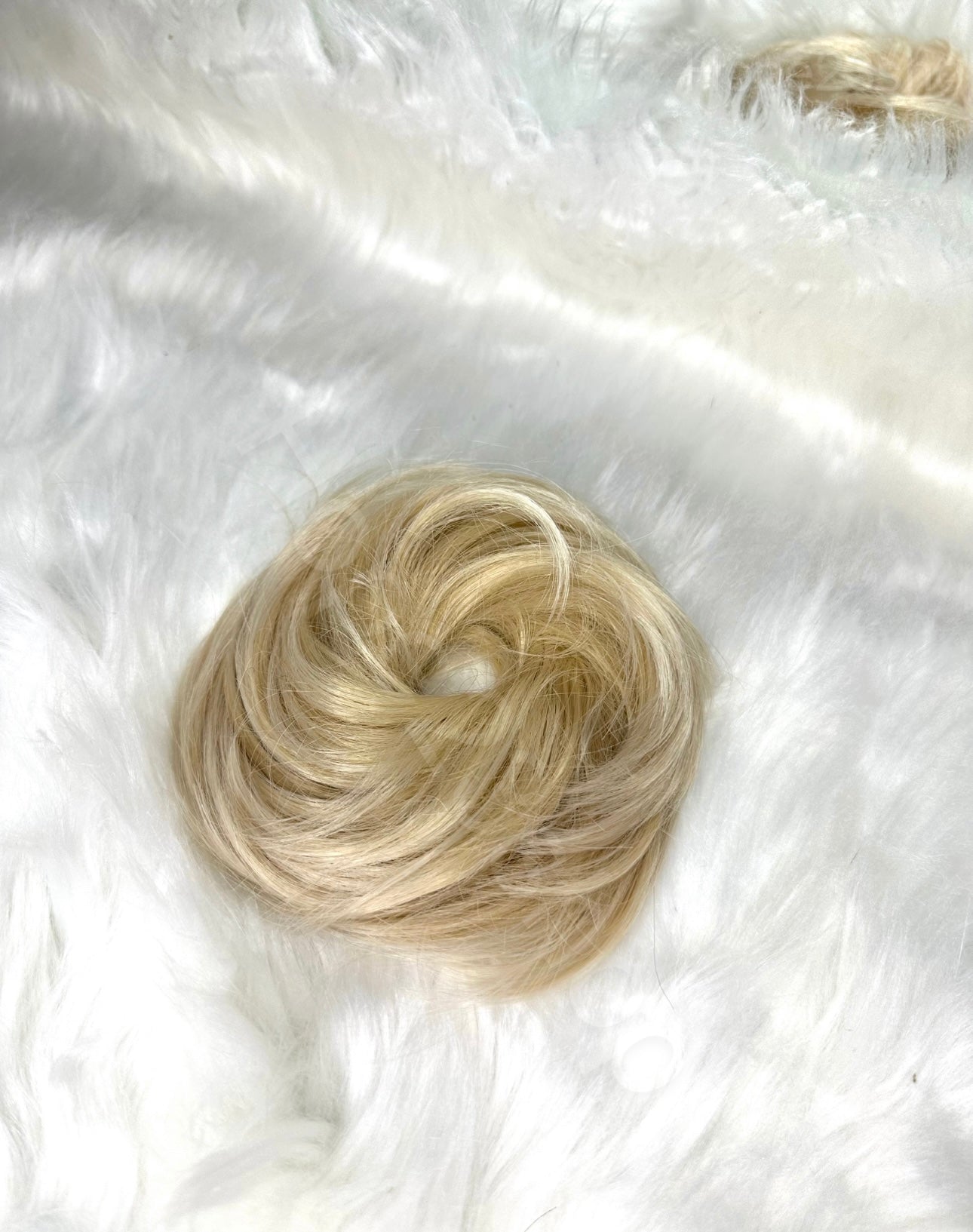 Codino chignon liscio