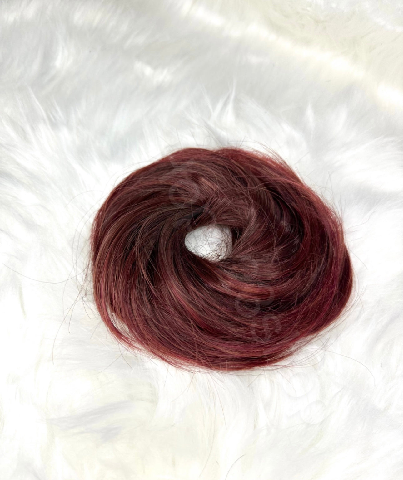 Codino chignon liscio