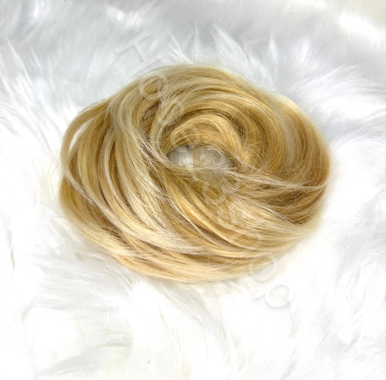 Codino chignon liscio