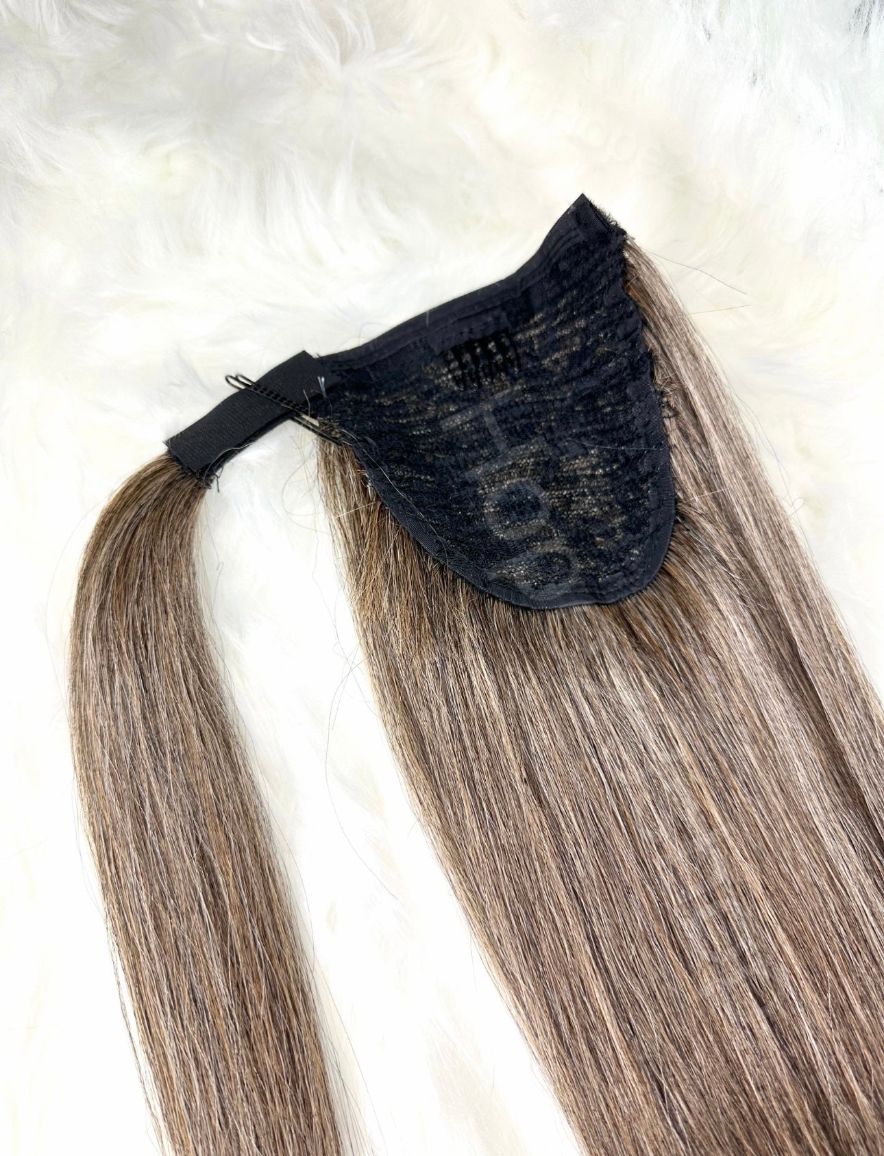 Coda con velcro liscia 70cm