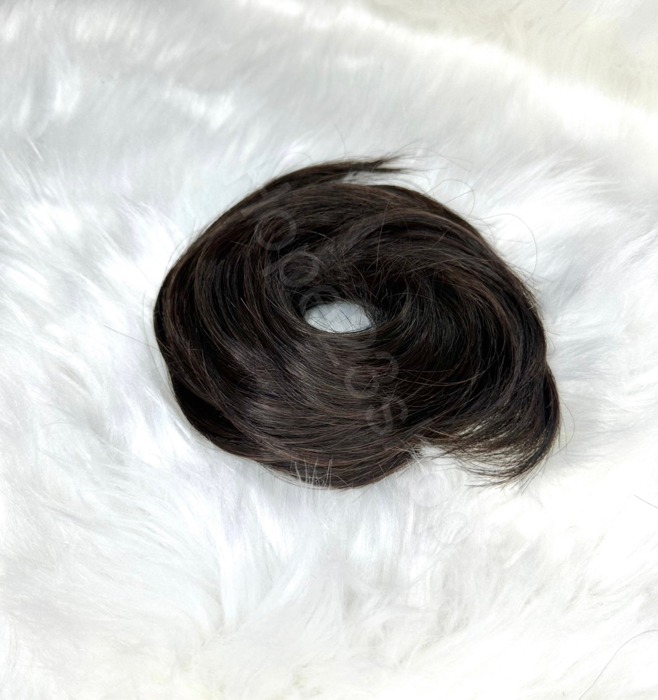 Codino chignon liscio