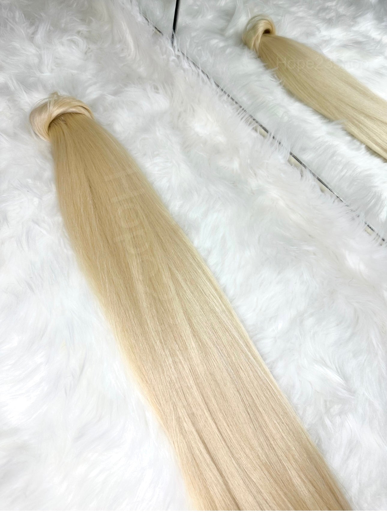 Coda con velcro liscia 70cm